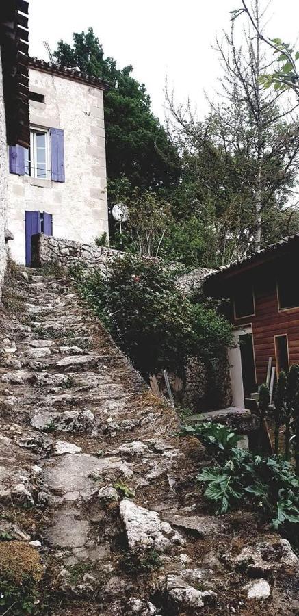 Castelnau-sur-Gupie Les Gites Du Hameau Avec Piscine מראה חיצוני תמונה
